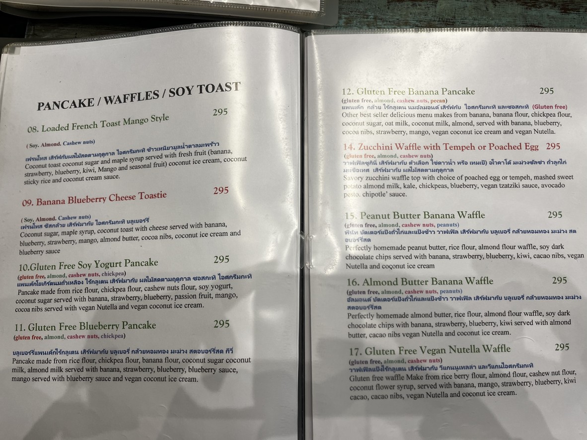 Mango Vegetarian & Vegan Restaurant menu 1