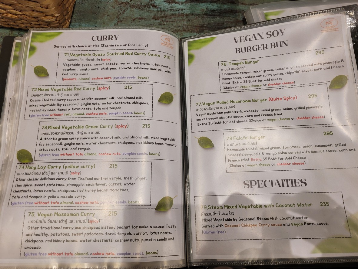Mango Vegetarian & Vegan Restaurant menu 4