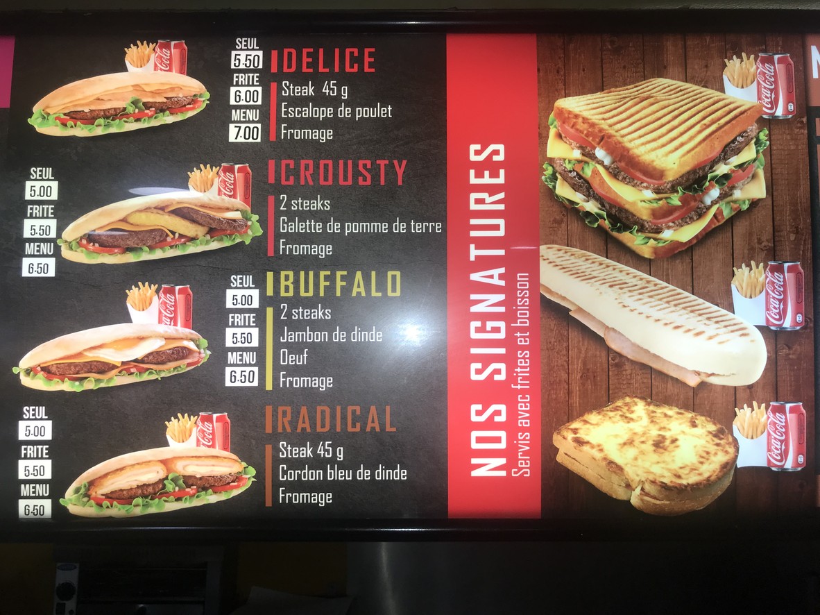 Full Moon menu 2
