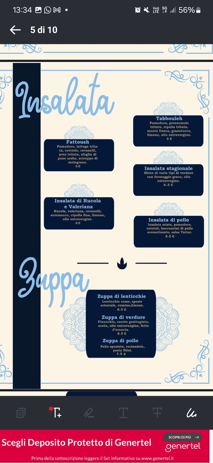 Layalina menu 3