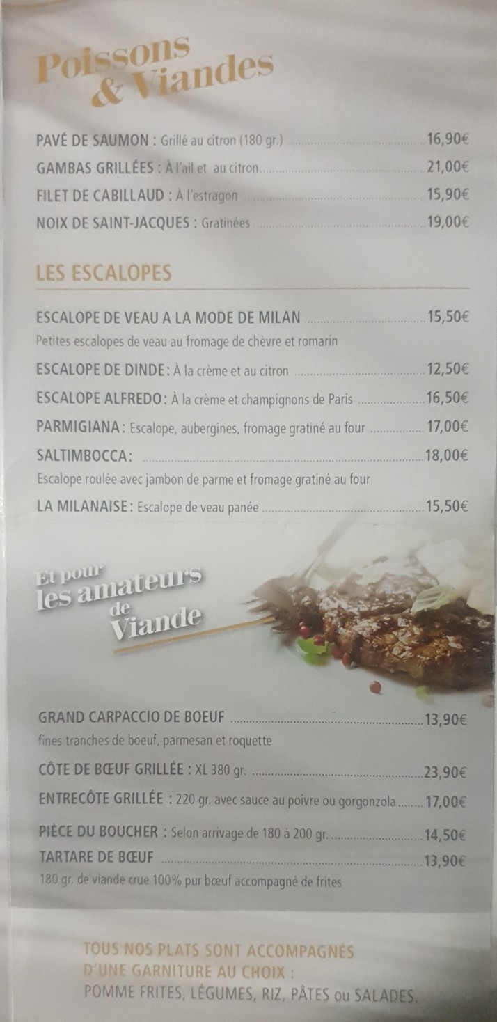 Volcano Lounge - Restaurant Pizzeria Argenteuil menu 4