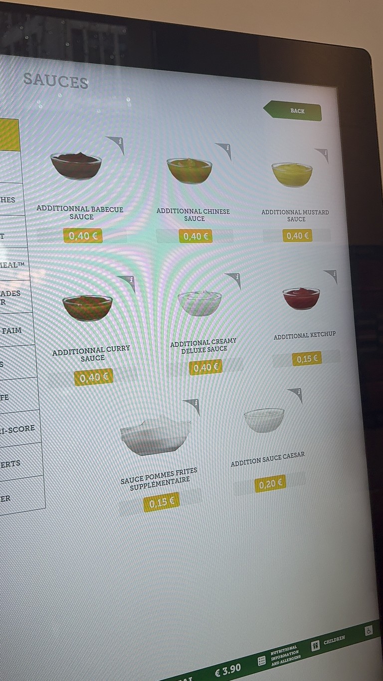 McDonald’s menu 2
