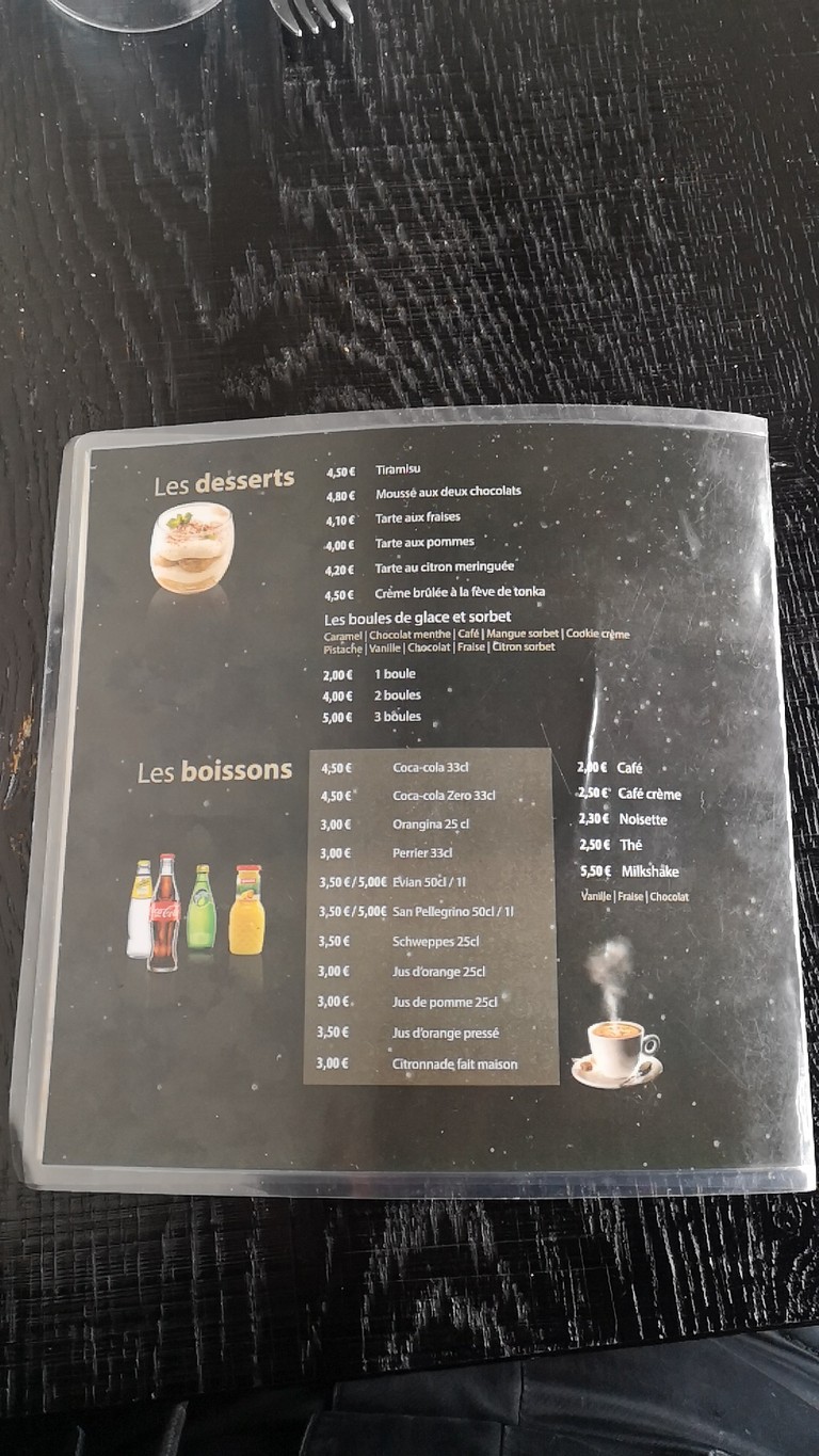 Salon de thé et restaurant Rosa Parks menu 2