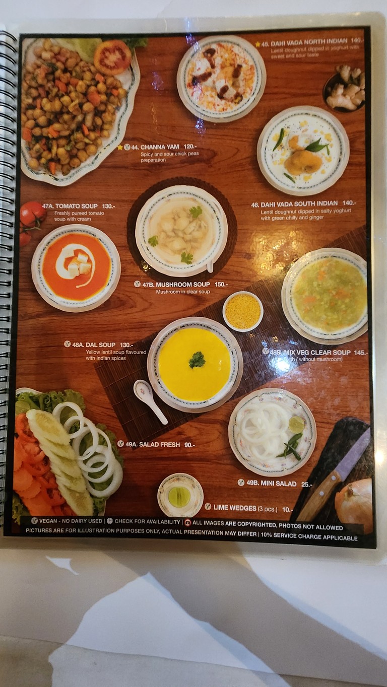 Dosa Kings - Vegetarian Restaurant menu 1