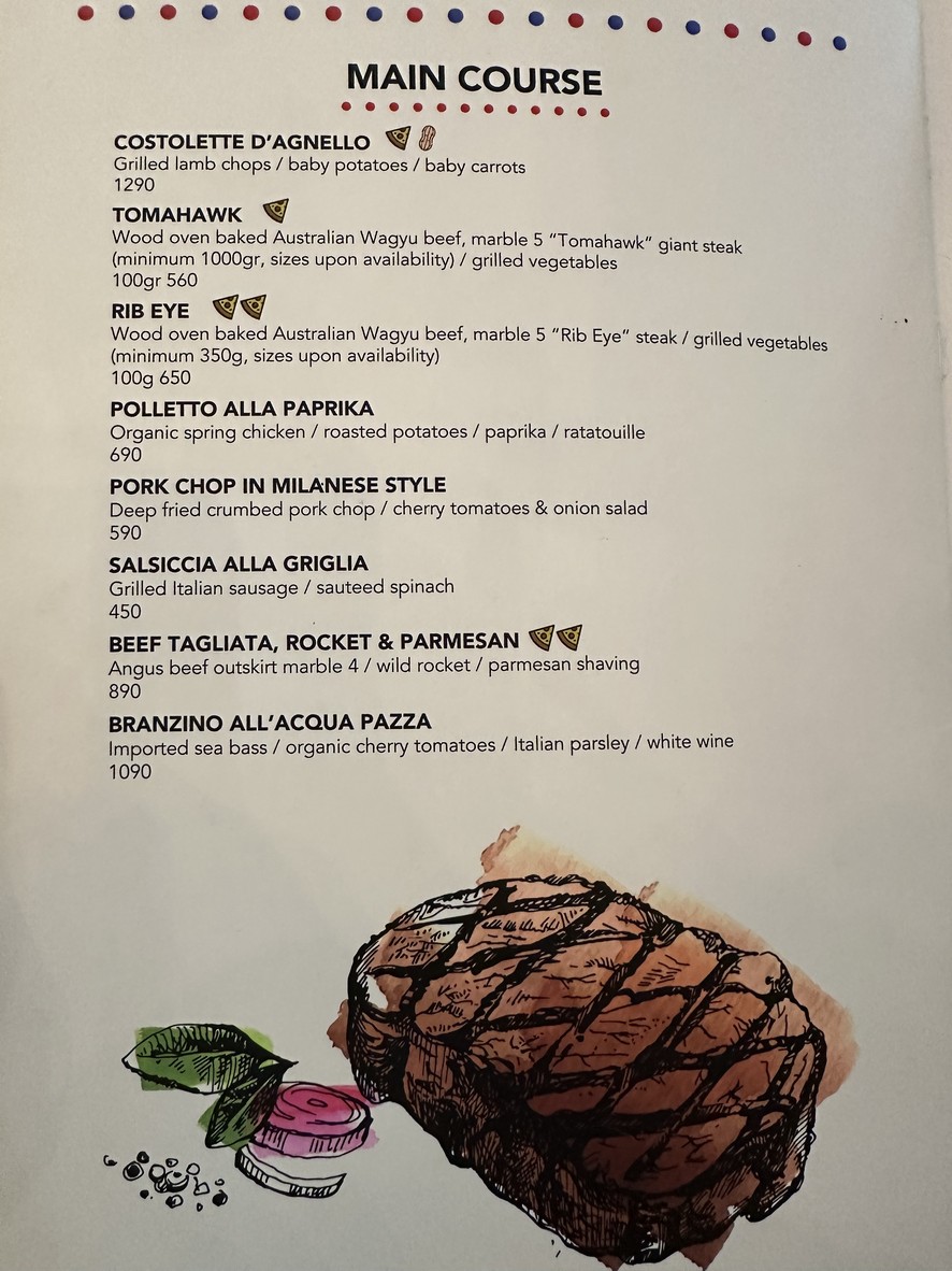 Massilia menu 3