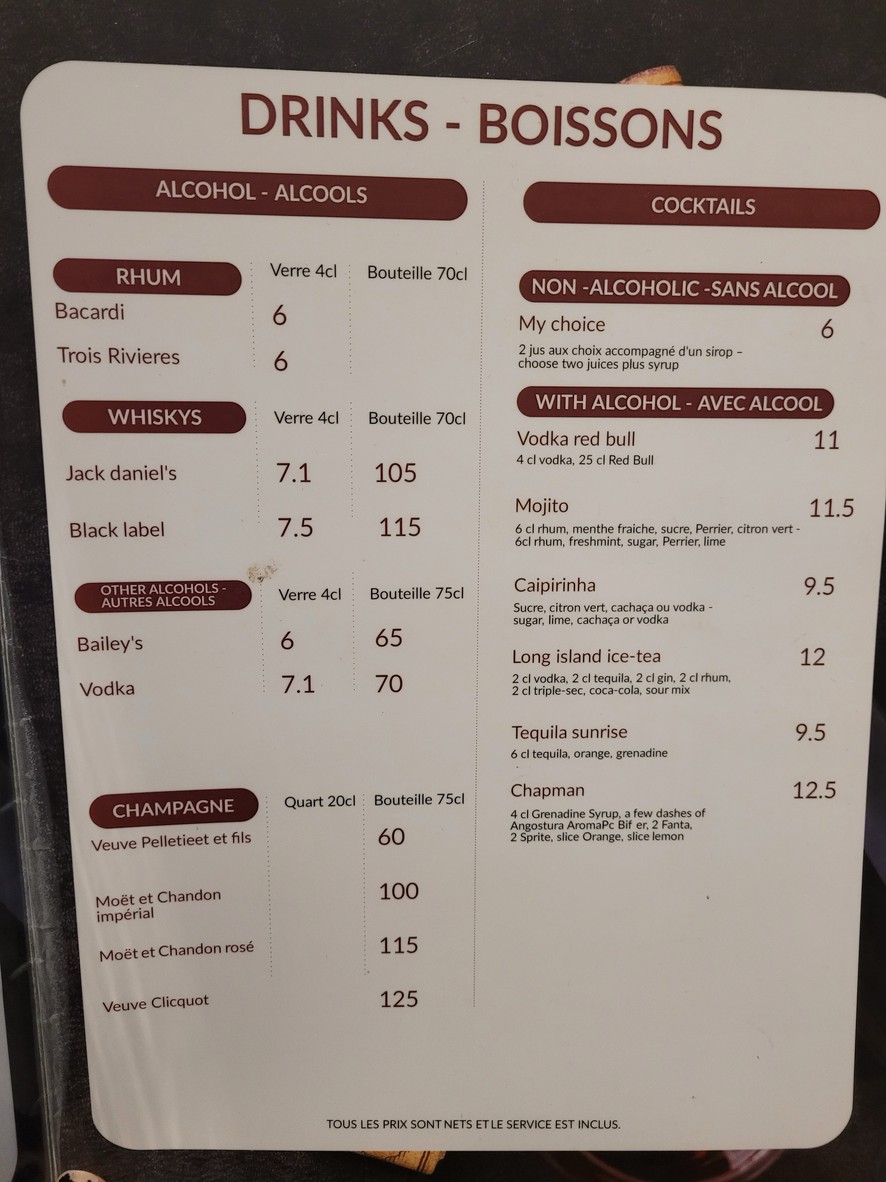African Kitchen menu 7
