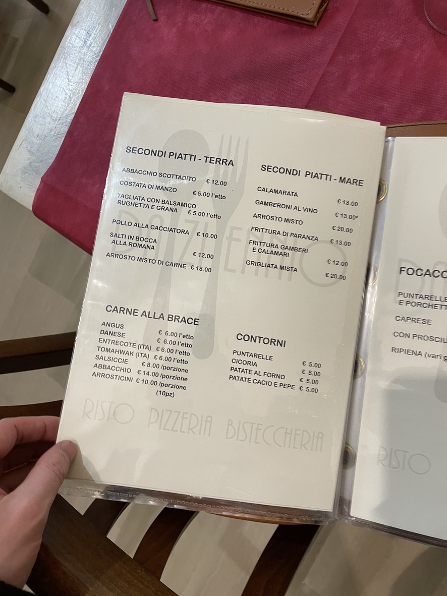 Ristorante Pizzeria Da zi Ennio menu 3