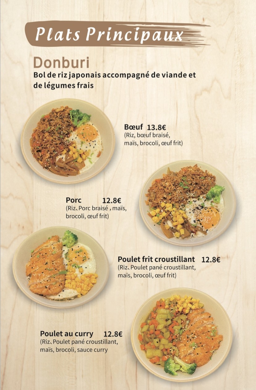 Ippin Ramen menu 2