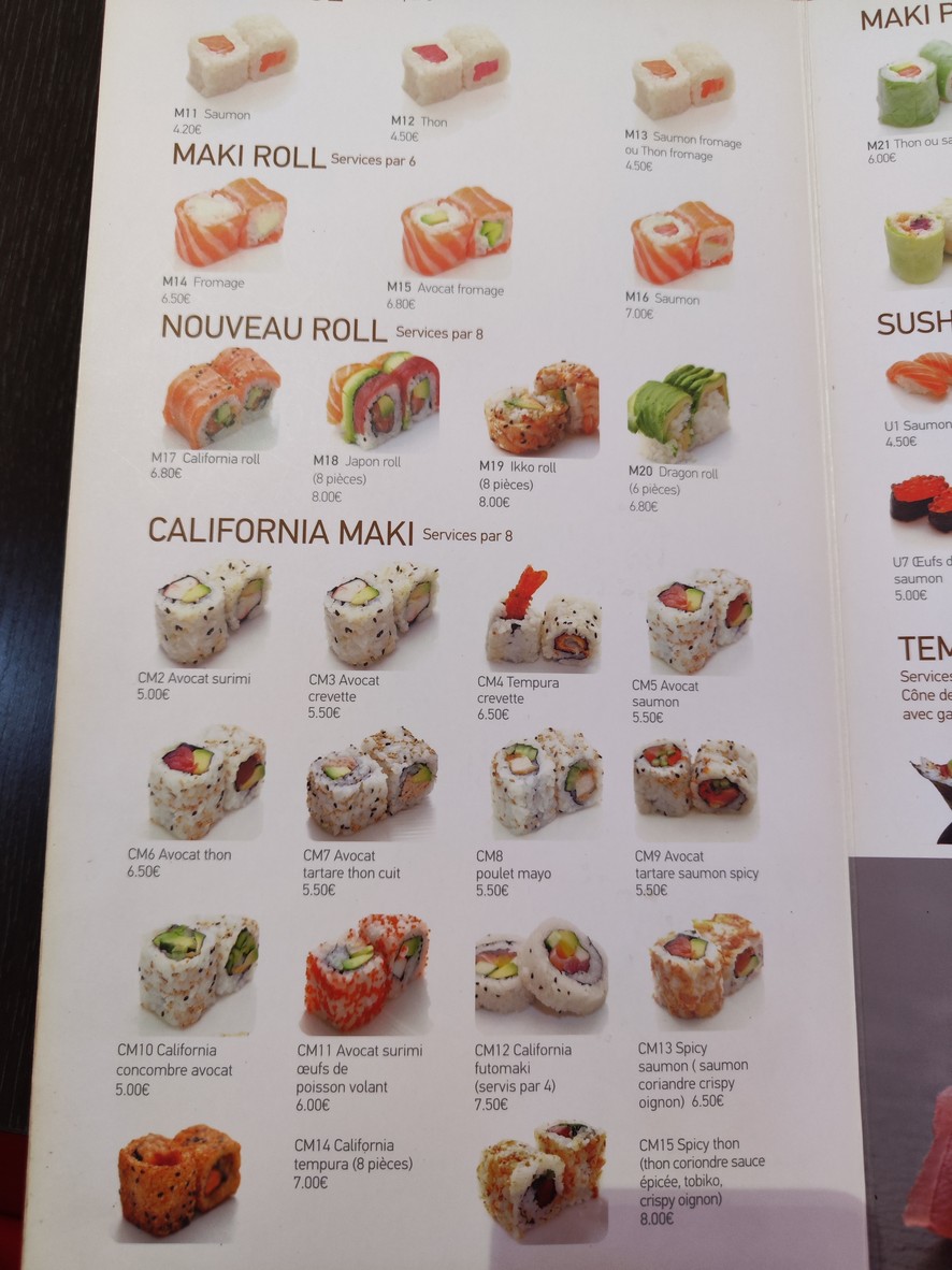 IKKO menu 4