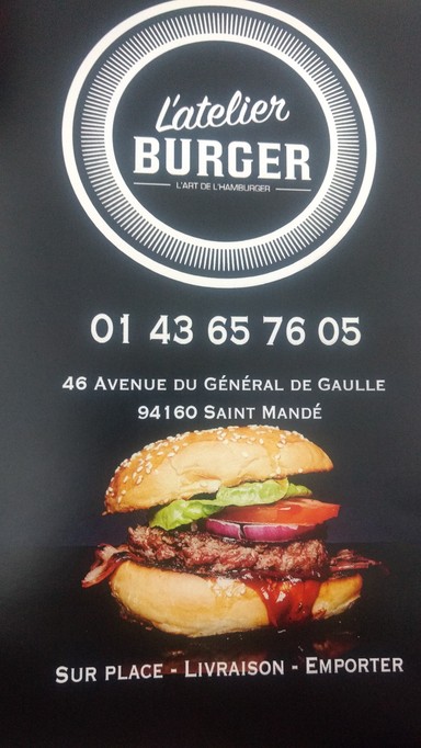 L'ATELIER BURGER - Saint-Mandé