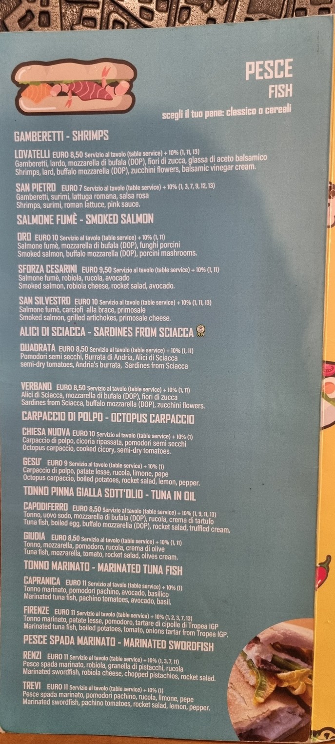 200 Gradi menu 4