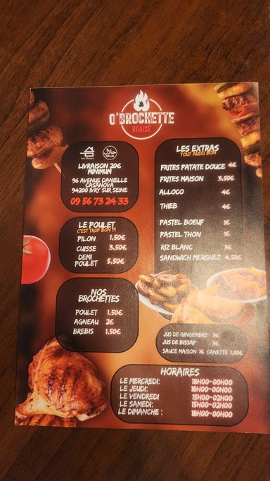 O'Brochette Braisé