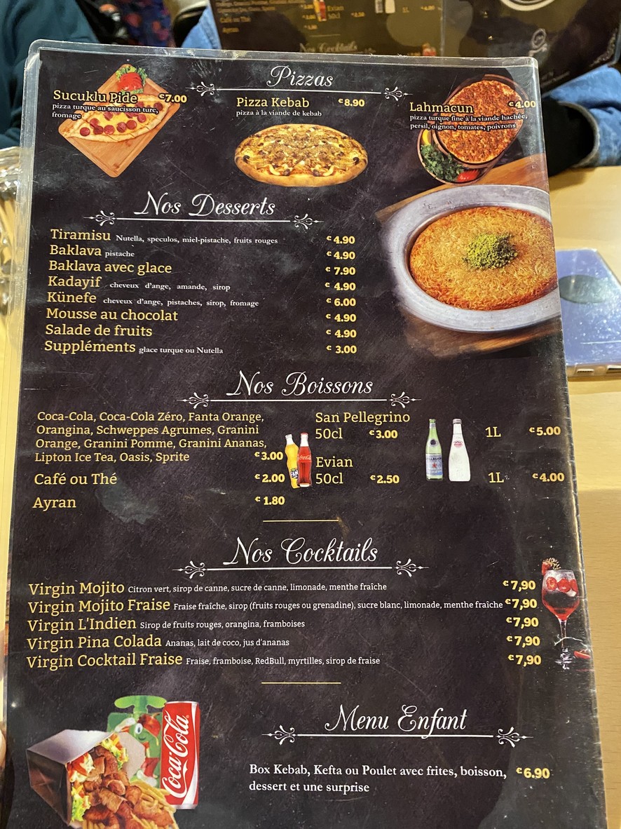 Ferme menu 3