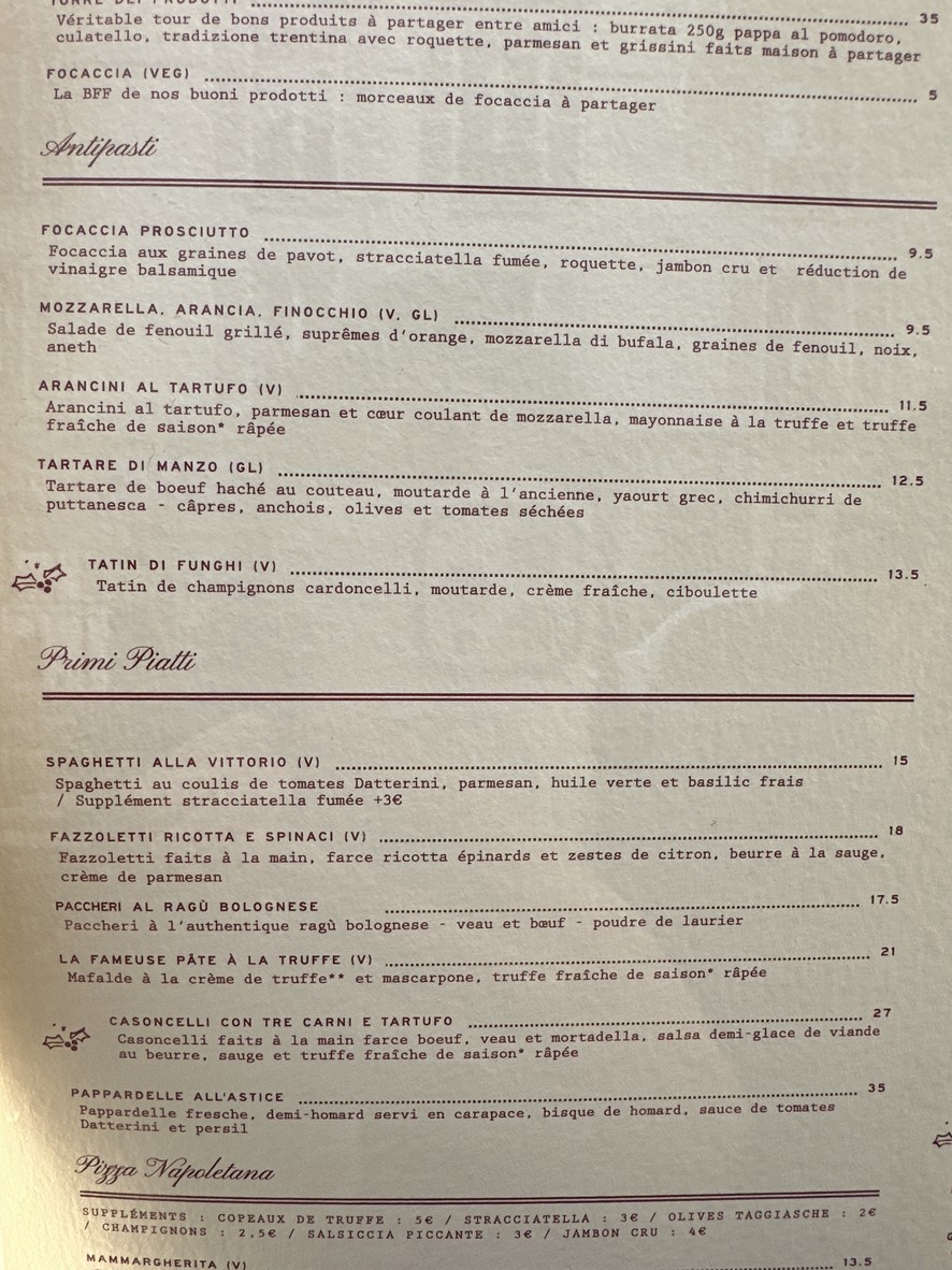 Pink Mamma menu 2