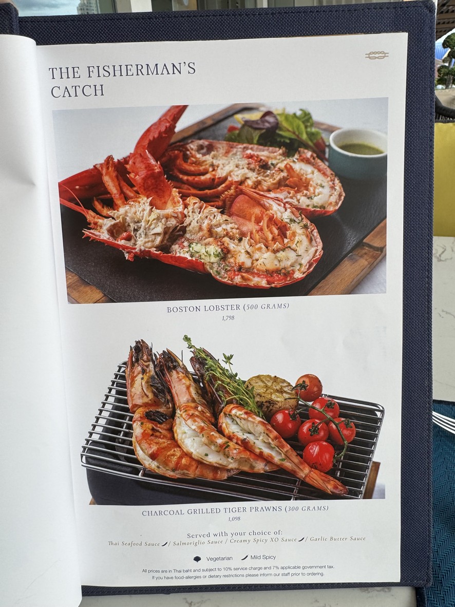 Siam Yacht Club menu 5