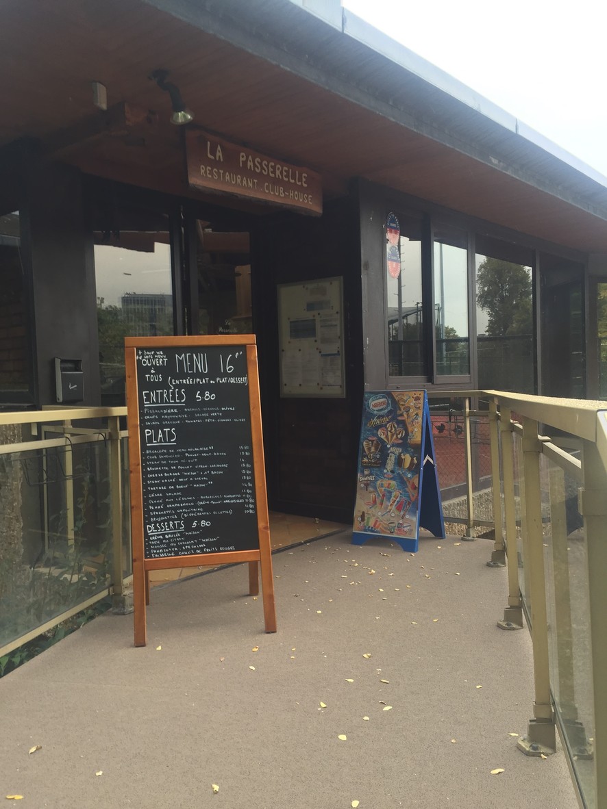 La passerelle menu 1