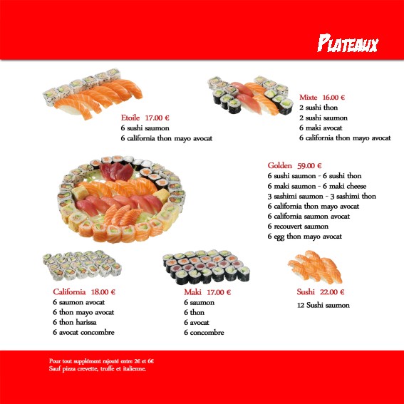 Golden Pizza menu 8