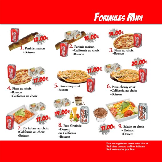 Golden Pizza menu 9