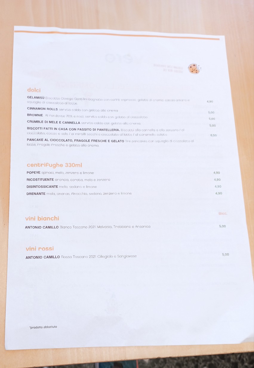Vero Food - EUR menu 2