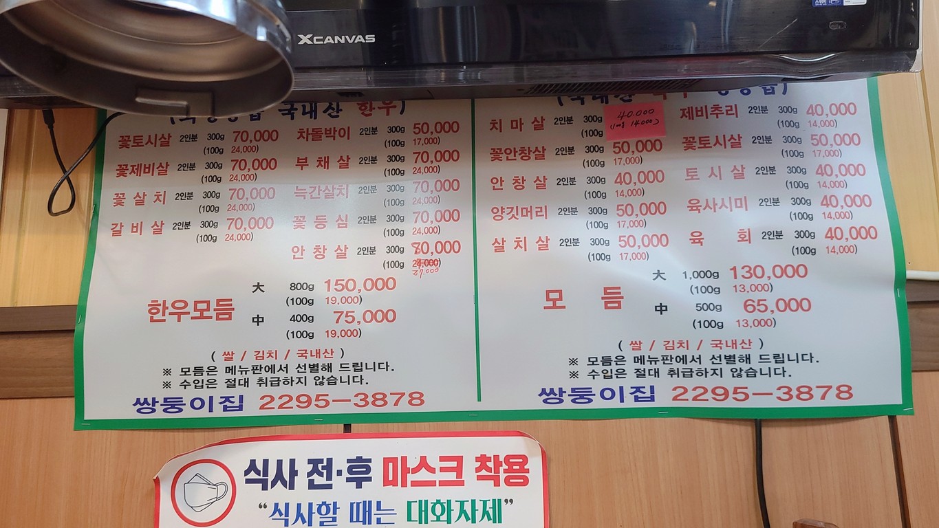 Bolsillo gemelo menu 1