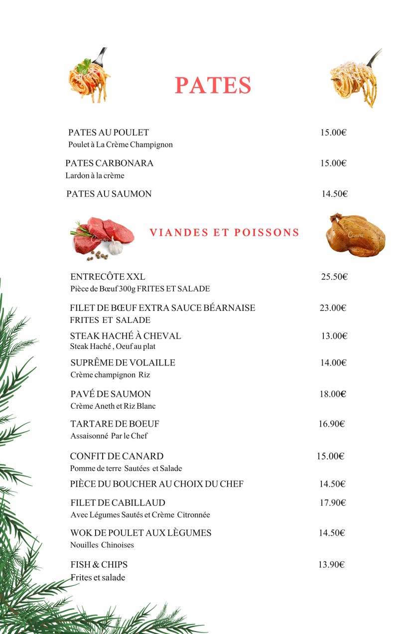 Cafe Le Jasmin menu 3