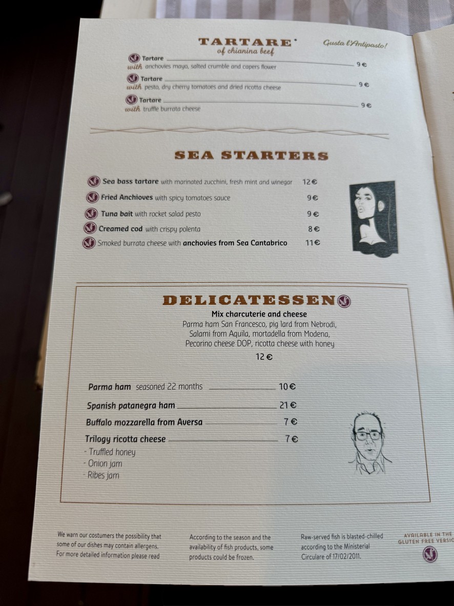 I Vitelloni SAN GIOVANNI menu 2