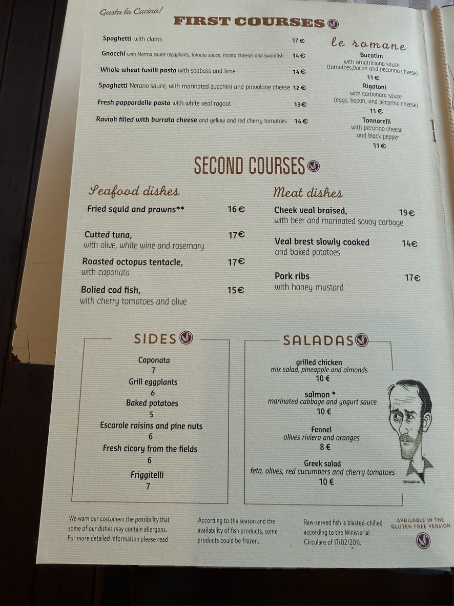I Vitelloni SAN GIOVANNI menu 3