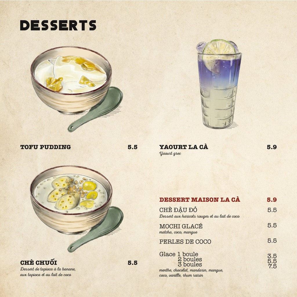 La Cà Restaurant menu 6