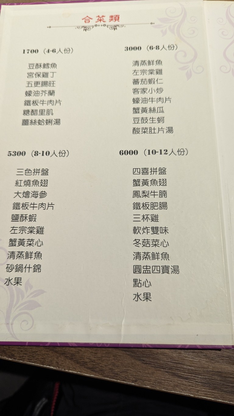 Chóngshùn Chuāncài Cāntīng menu 4