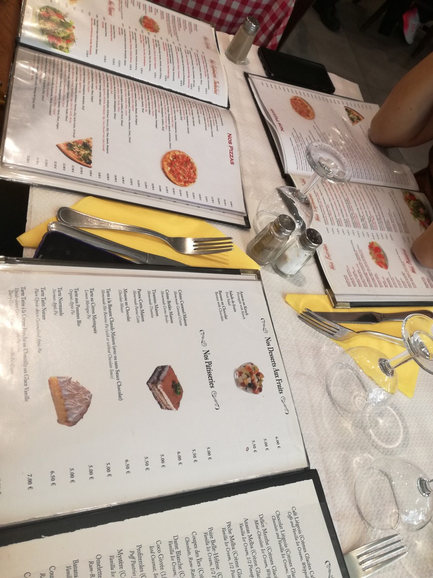 Pizza Gigi Montmartre menu 3