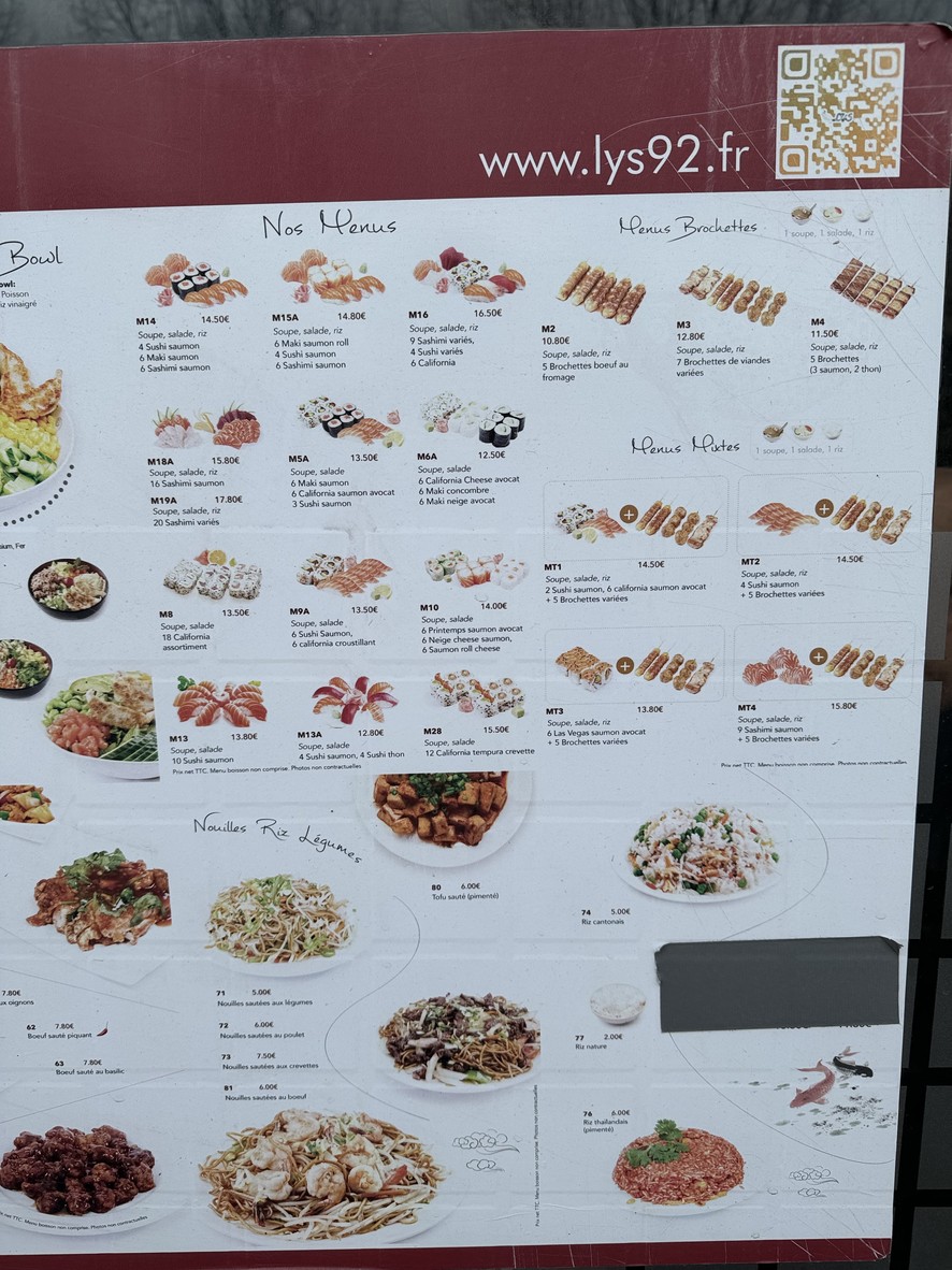 Lys menu 4