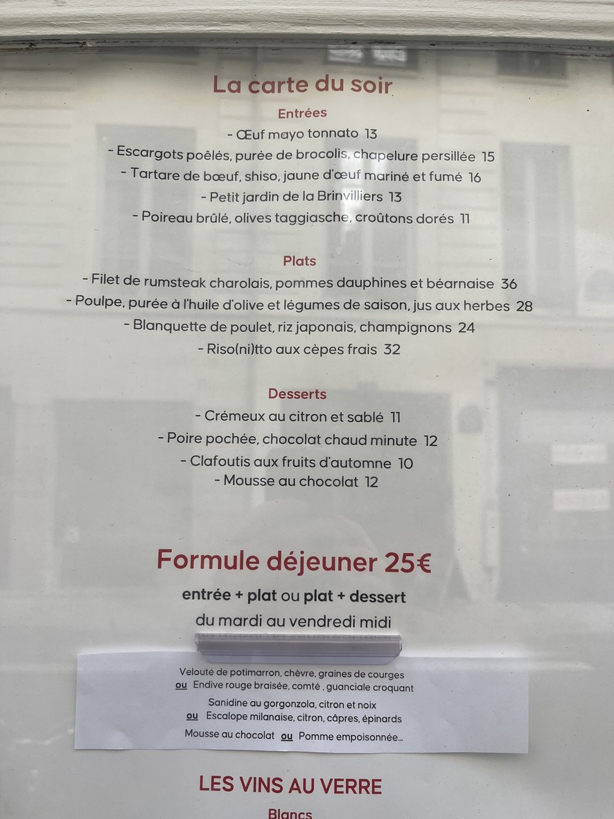 Poison menu 1