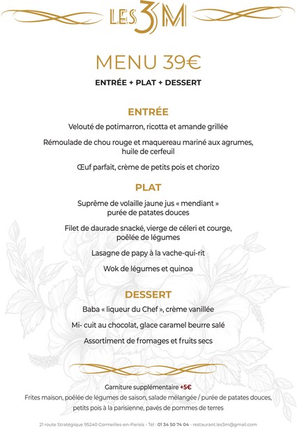Restaurant Les 3M