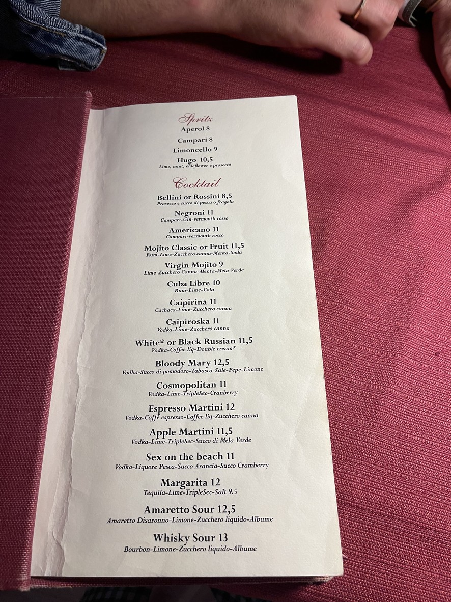 Diadema Restaurant menu 7