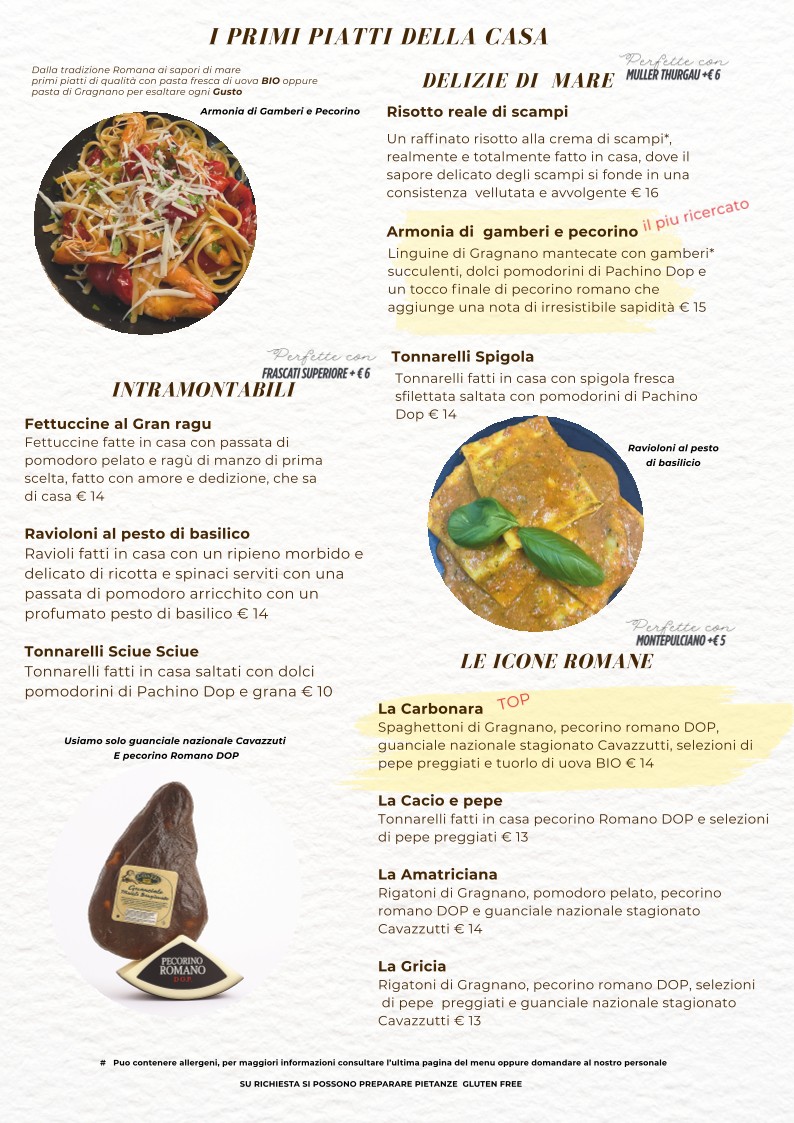 Ristorante Casa del Gusto menu 2