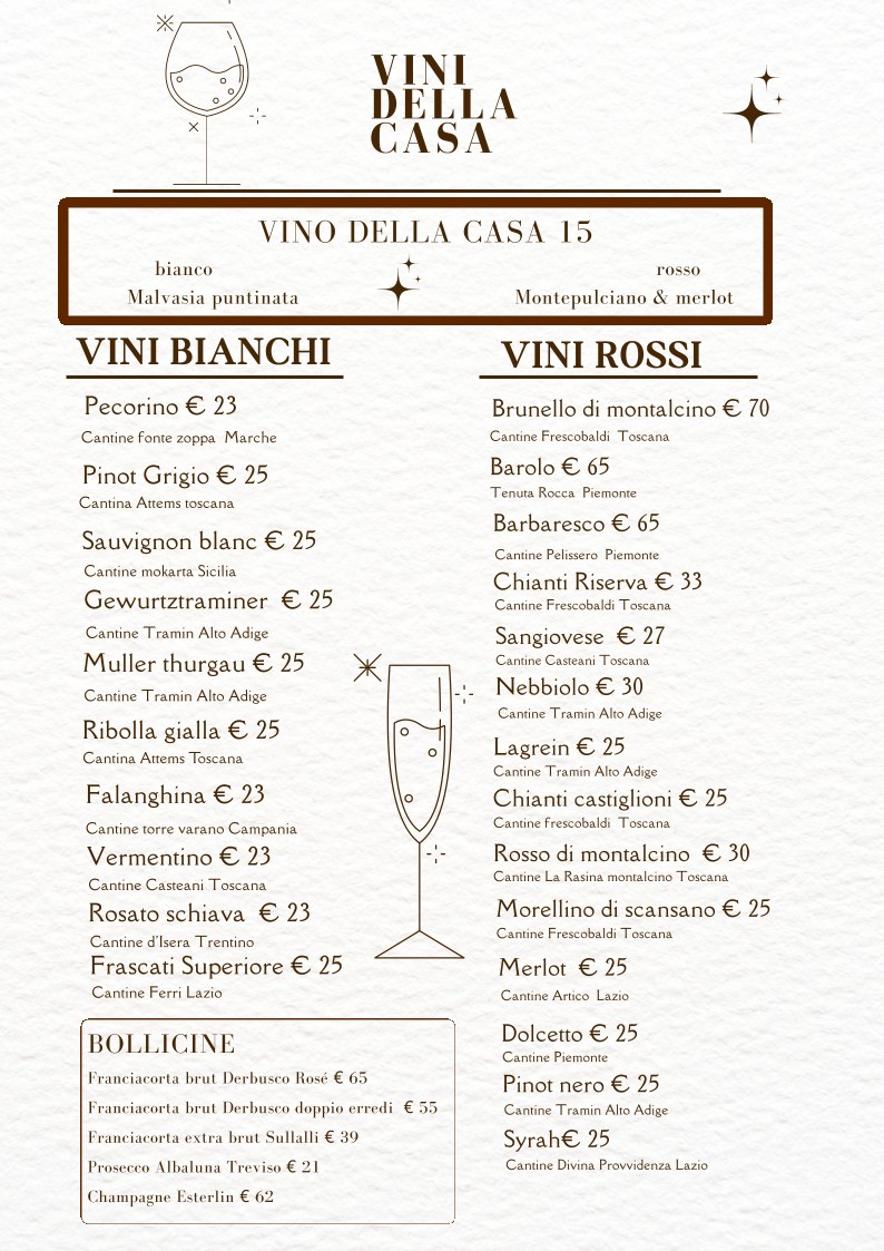 Ristorante Casa del Gusto menu 5