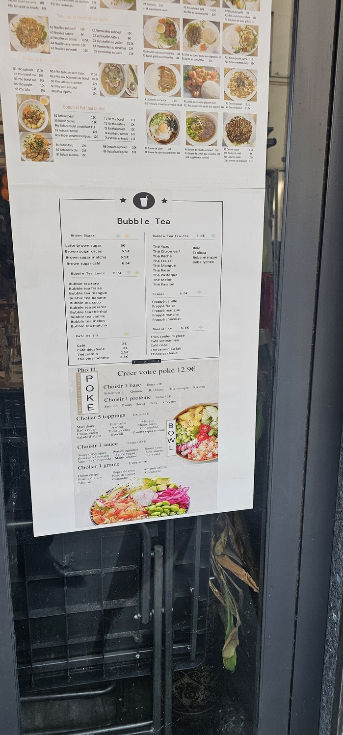 Pho 11 menu 4
