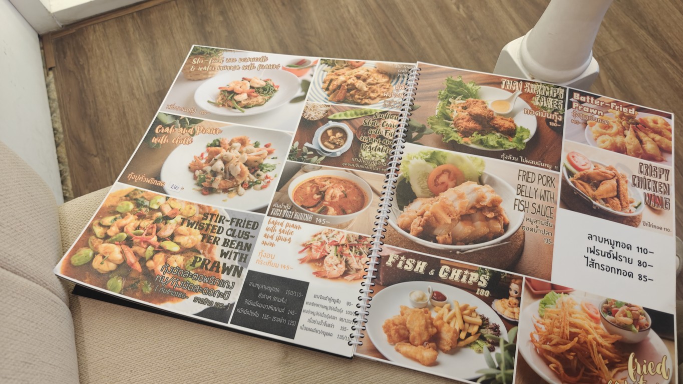 หมี่ปลา น้ำยาปู cafe menu 3