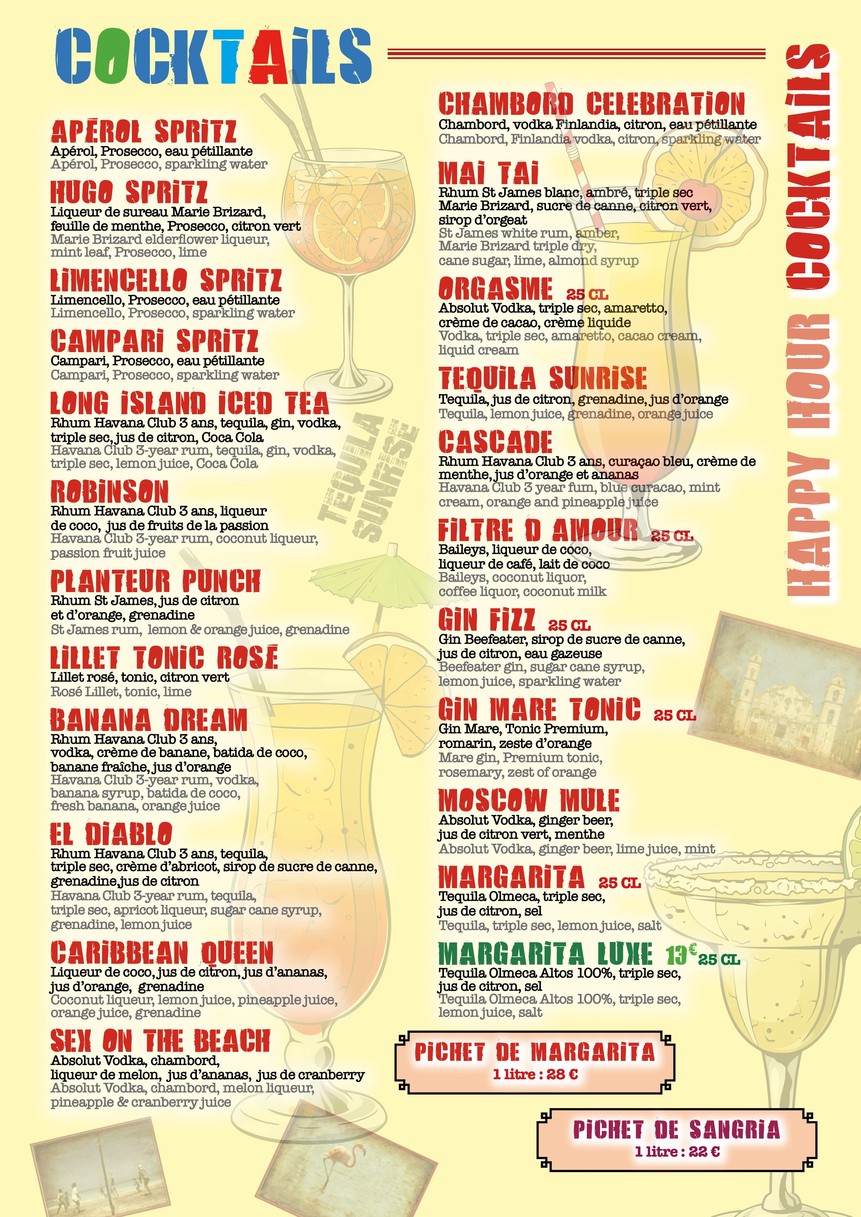 Cuba Compagnie Café menu 4
