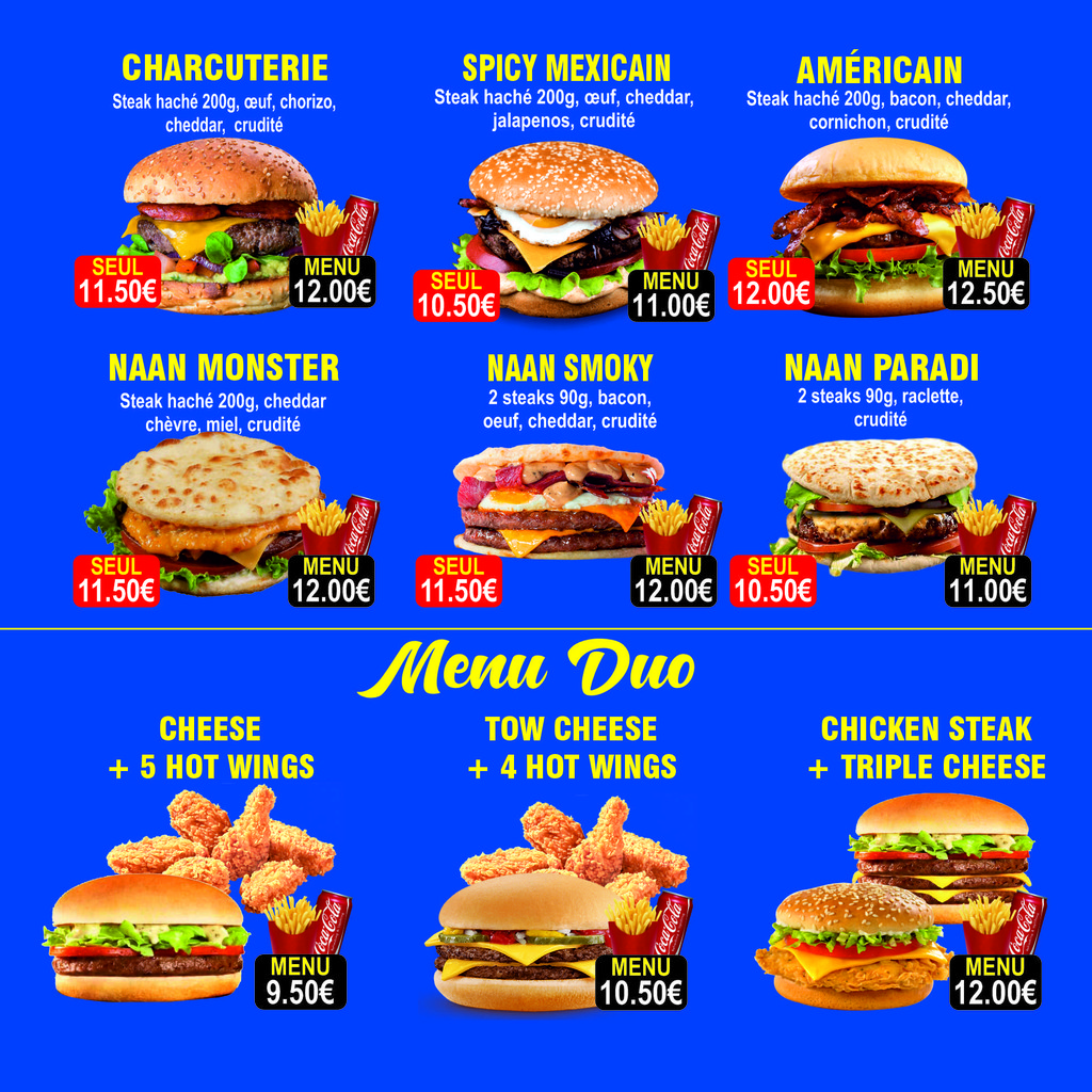 PARADI MOON menu 2