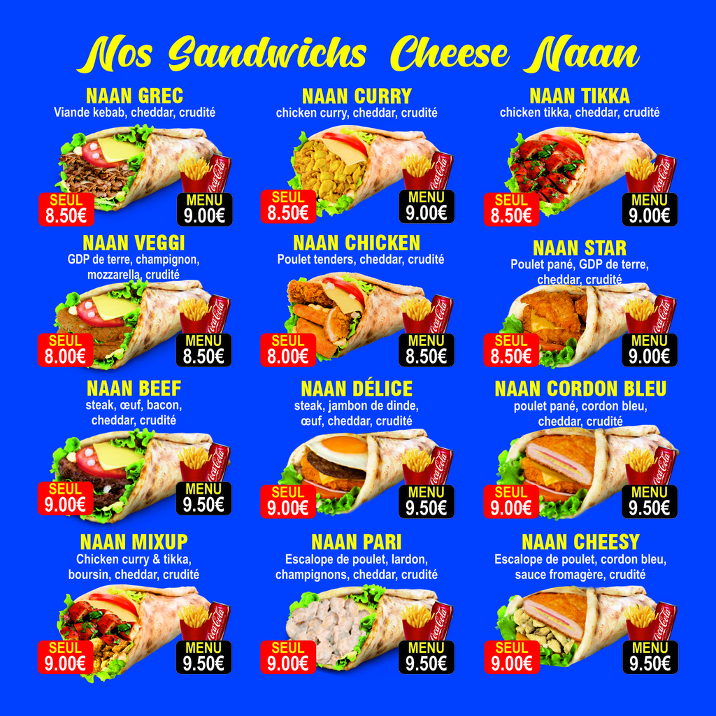 PARADI MOON menu 4
