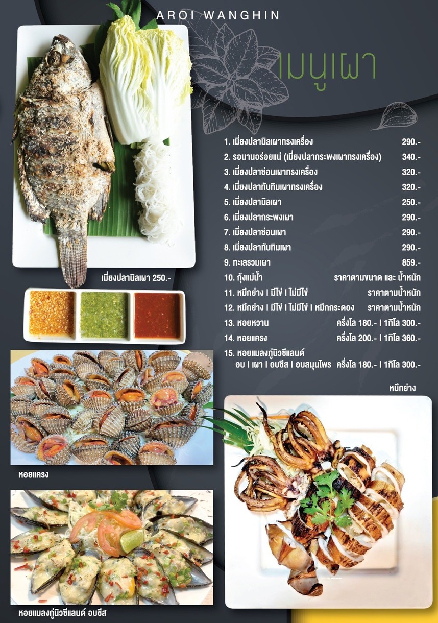 Aroi Wanghin menu 8