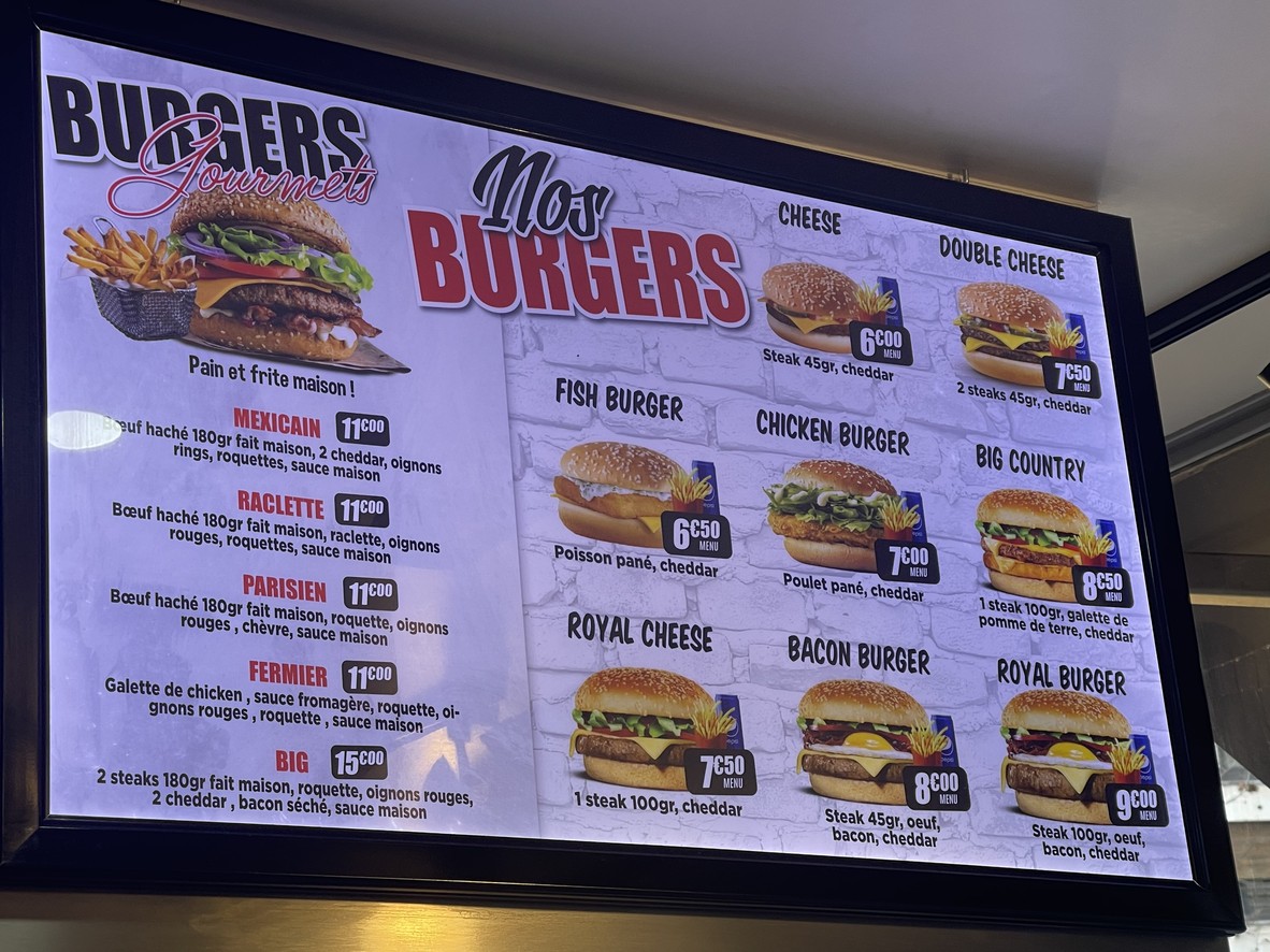Eat Meat menu 1