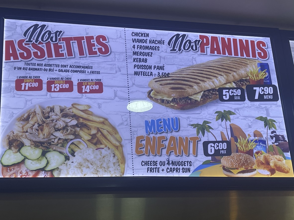Eat Meat menu 4