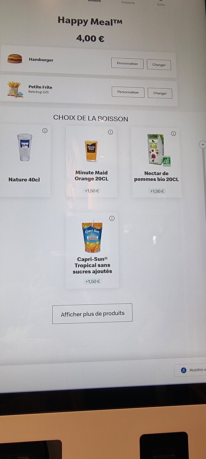 McDonald's menu 2