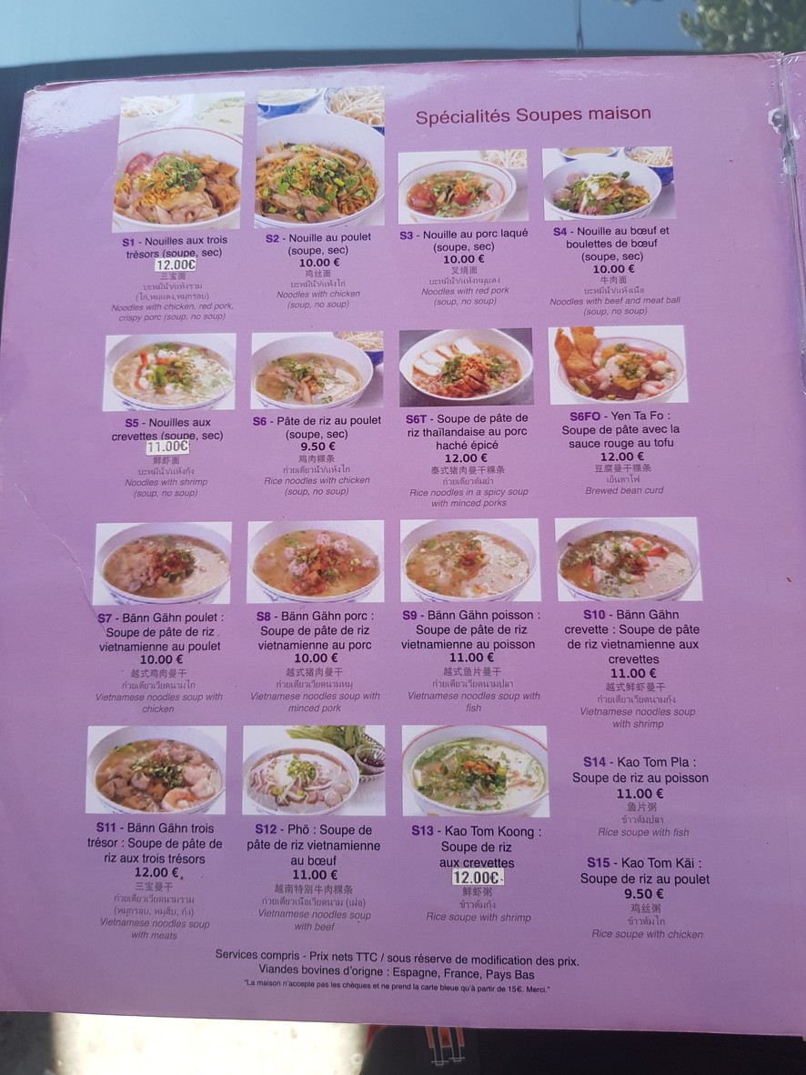 Thaï-Vien menu 4
