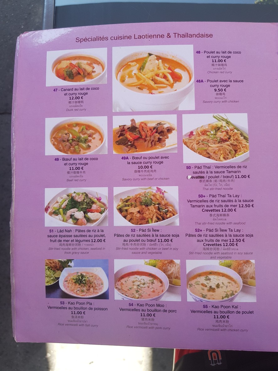 Thaï-Vien menu 5
