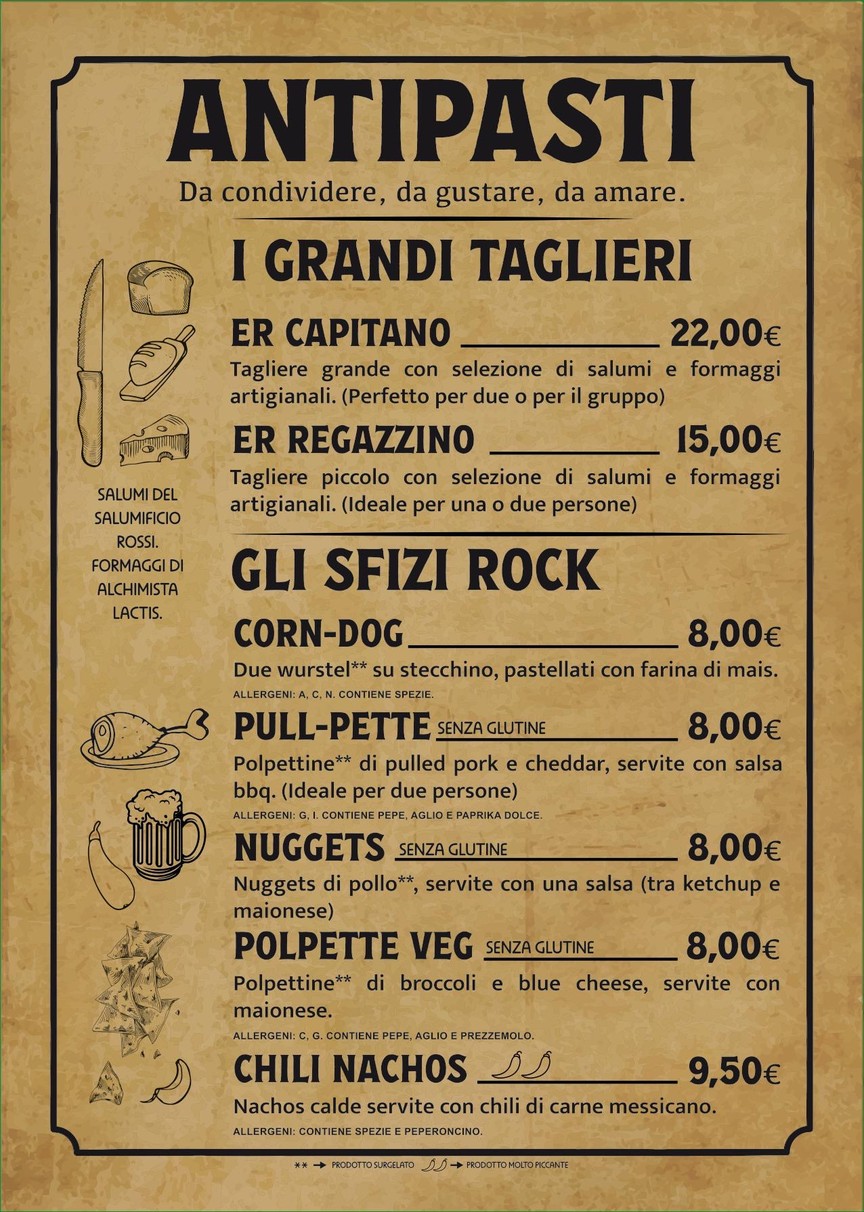 DU'PINTE menu 1