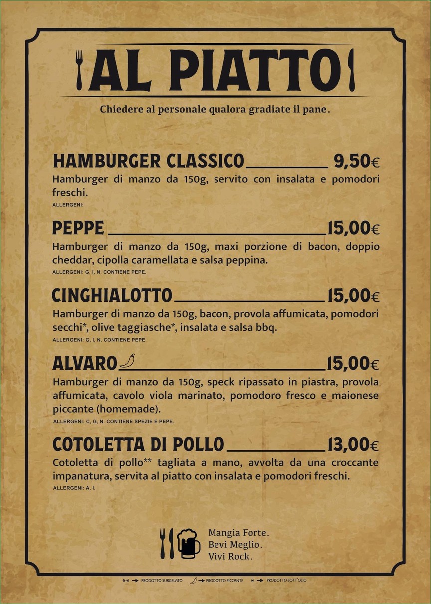 DU'PINTE menu 8