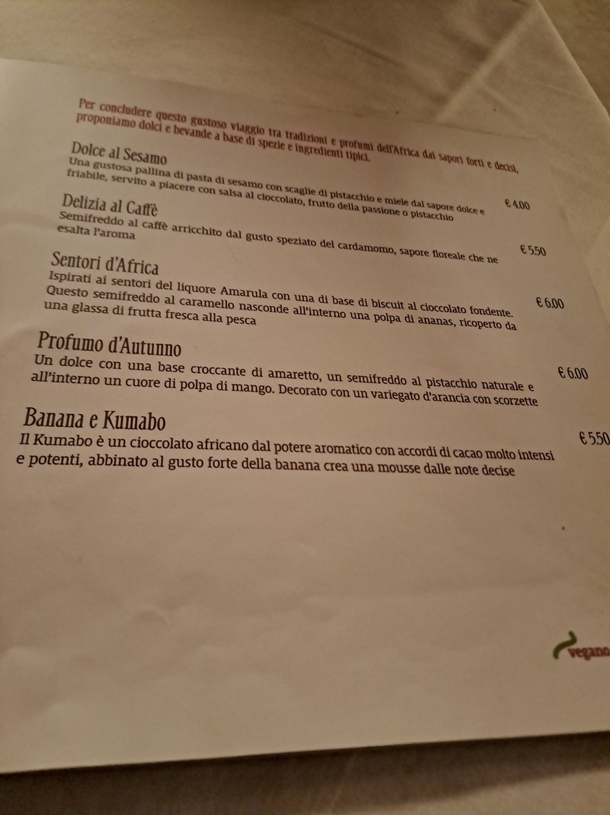 Sahara Restaurant menu 4